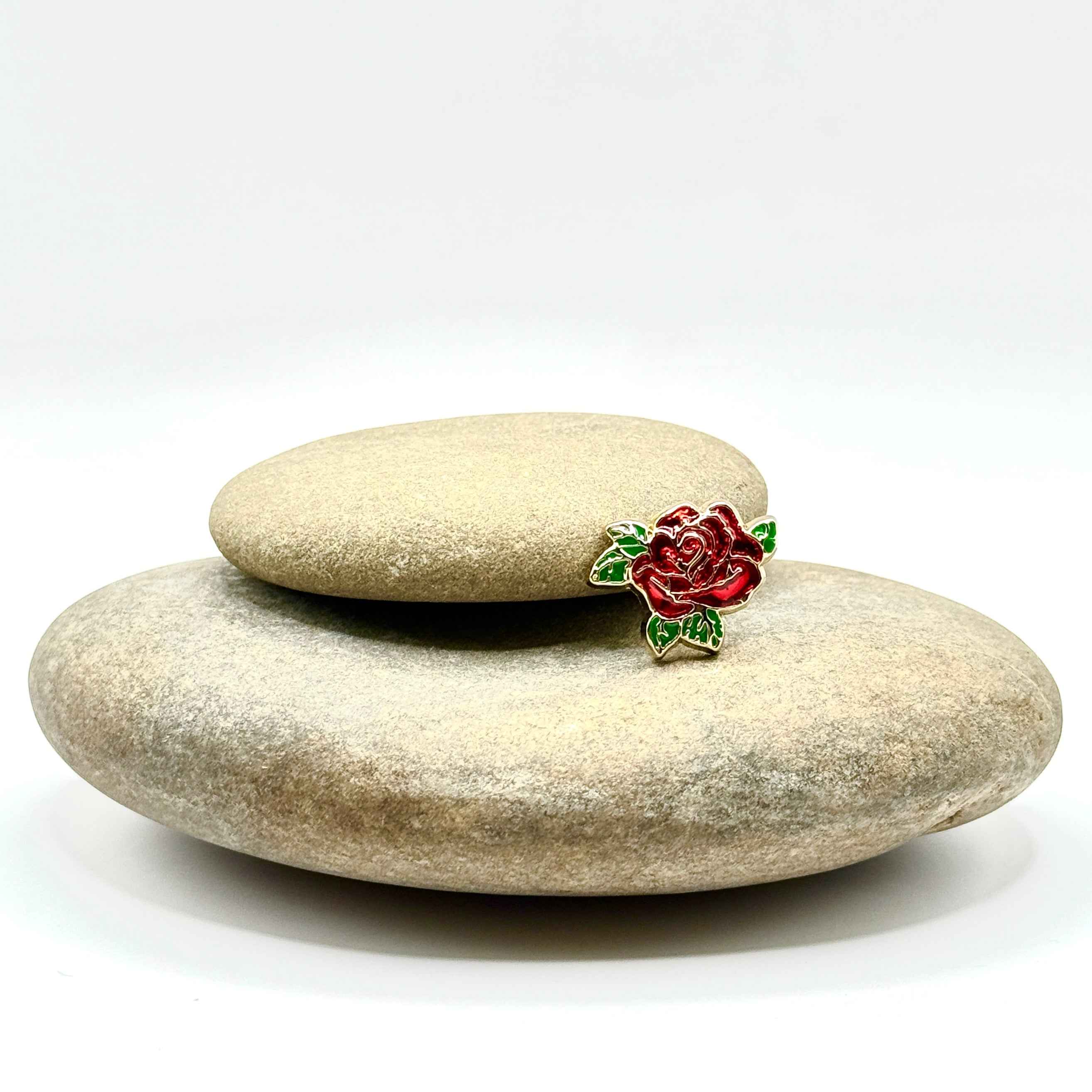 Crimson Rose Pin