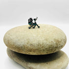 Gunmetal Roaring Lion Pin