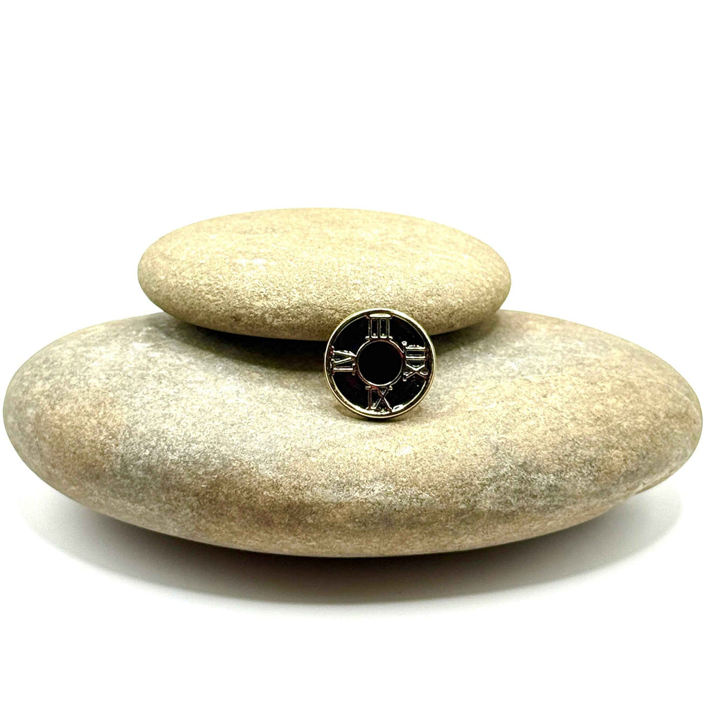 Roman Time Pin