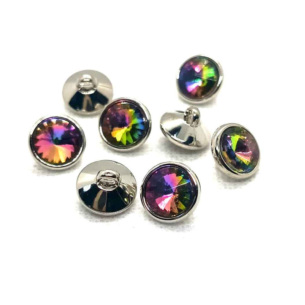 Crystal Inlay Buttons