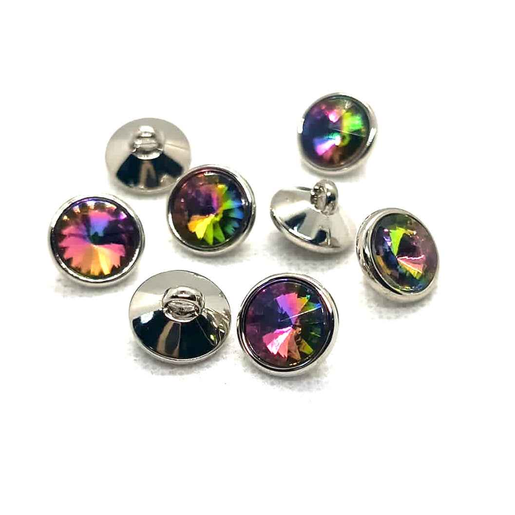 Crystal Inlay Buttons