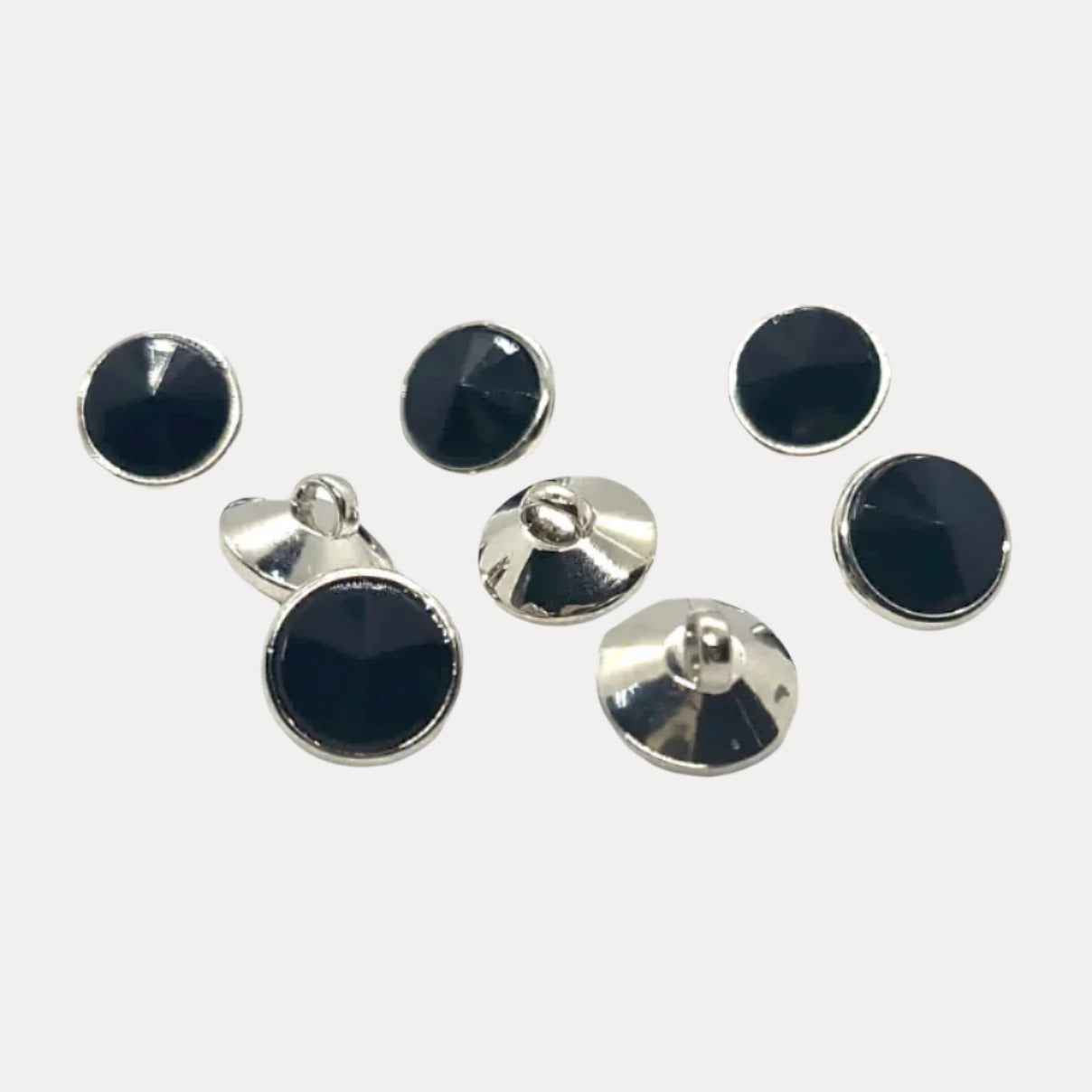 Crystal Inlay Buttons