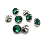 Crystal Inlay Buttons
