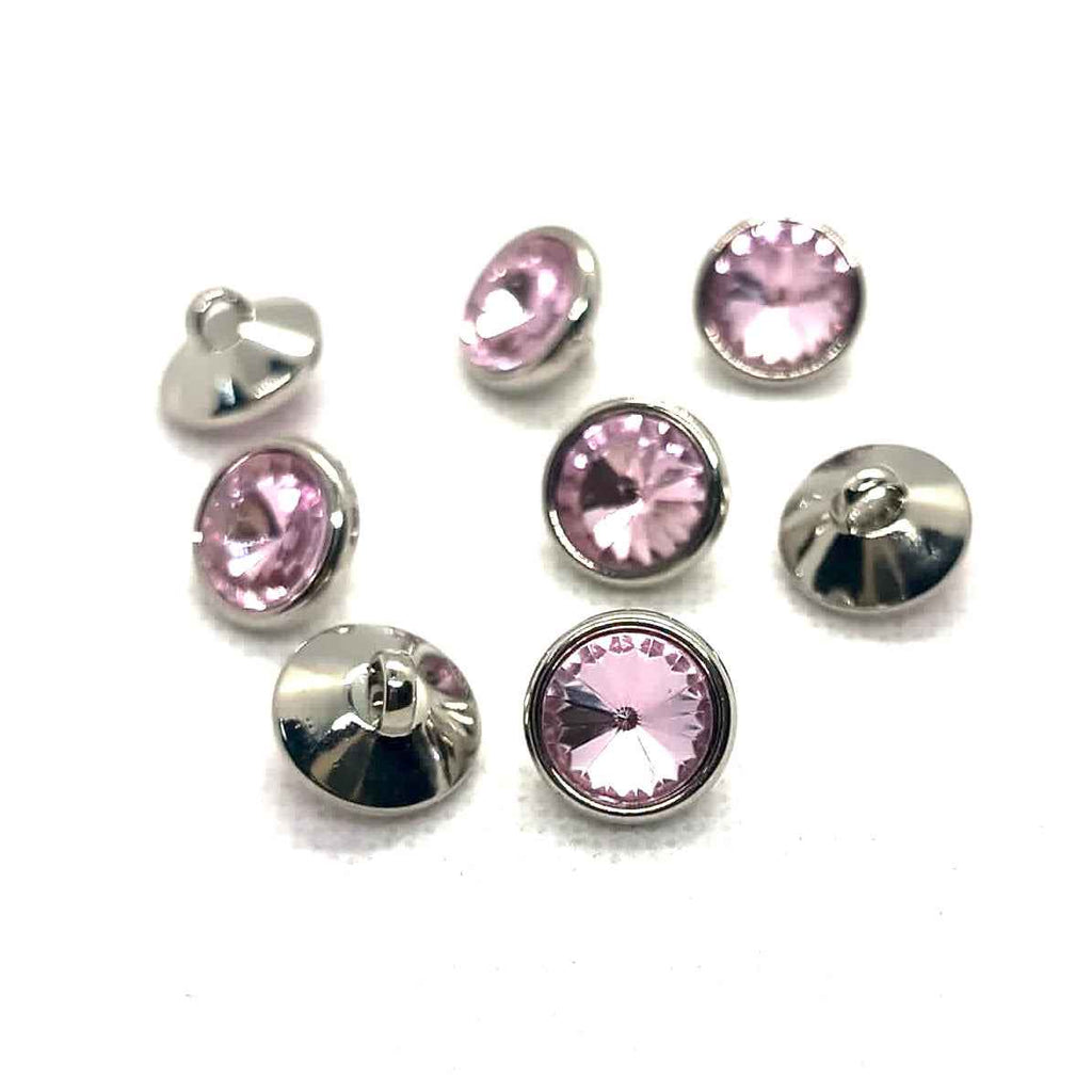 Crystal Inlay Buttons