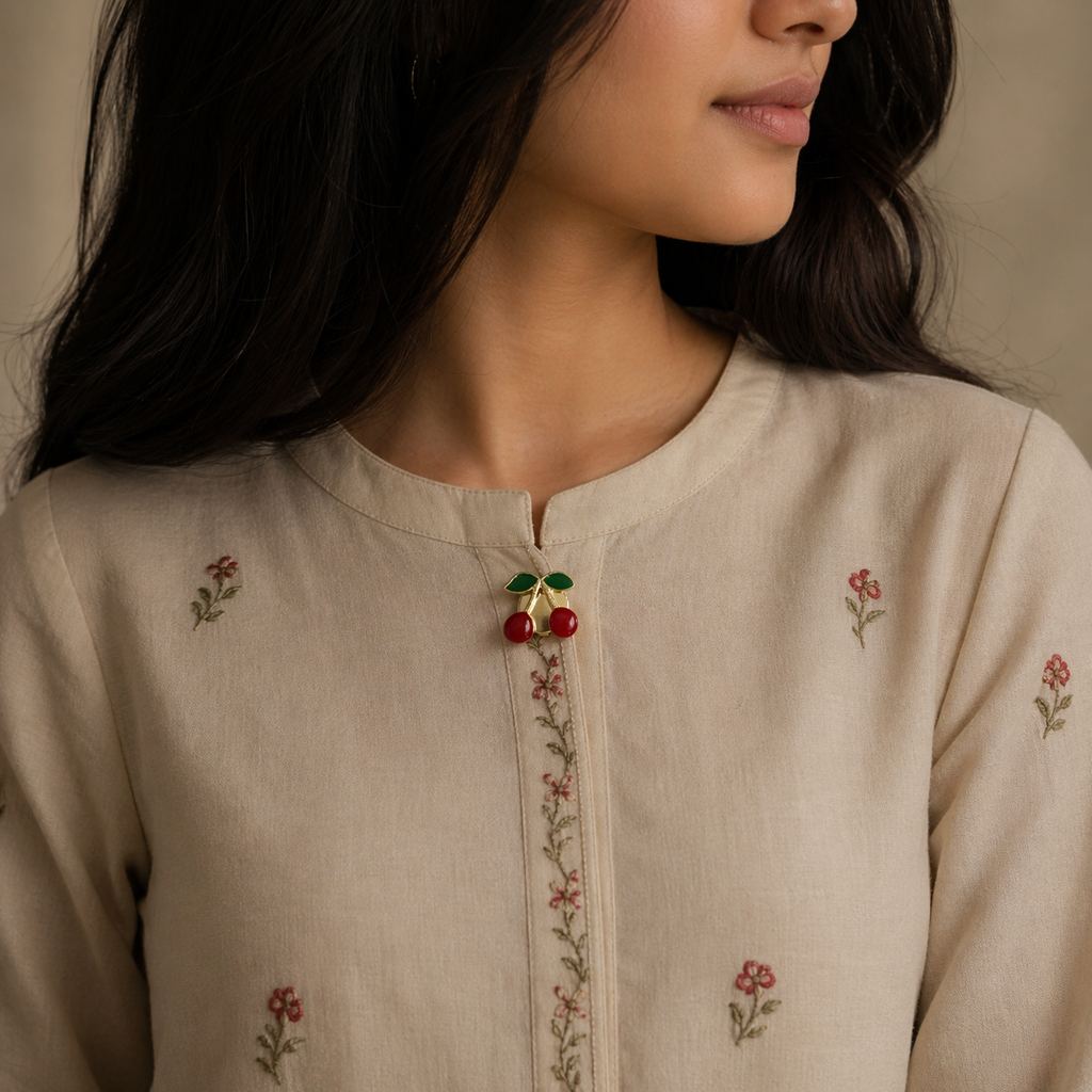 The Cherry Button Cover | Unisex