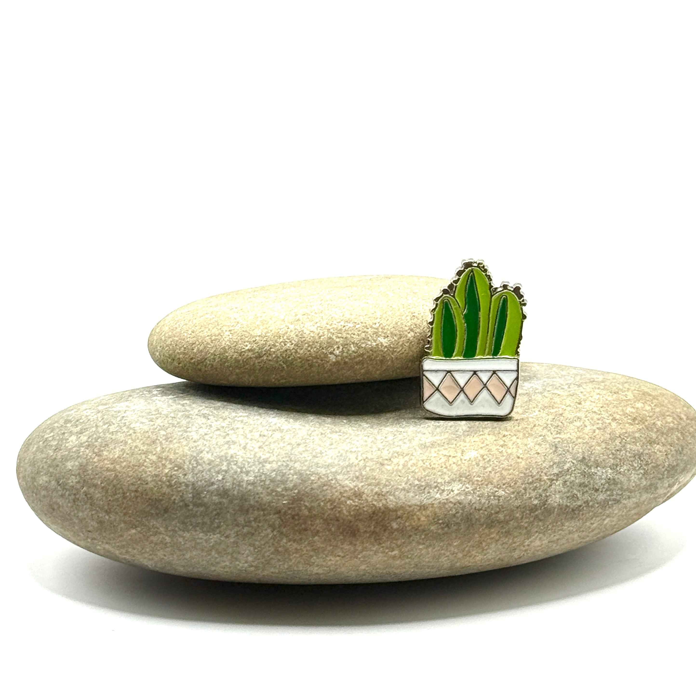 Tri Cacti Pin