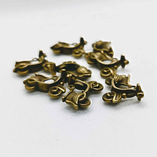 Antique Bronze Motorscooter