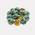Enemal Knot Kurta Button