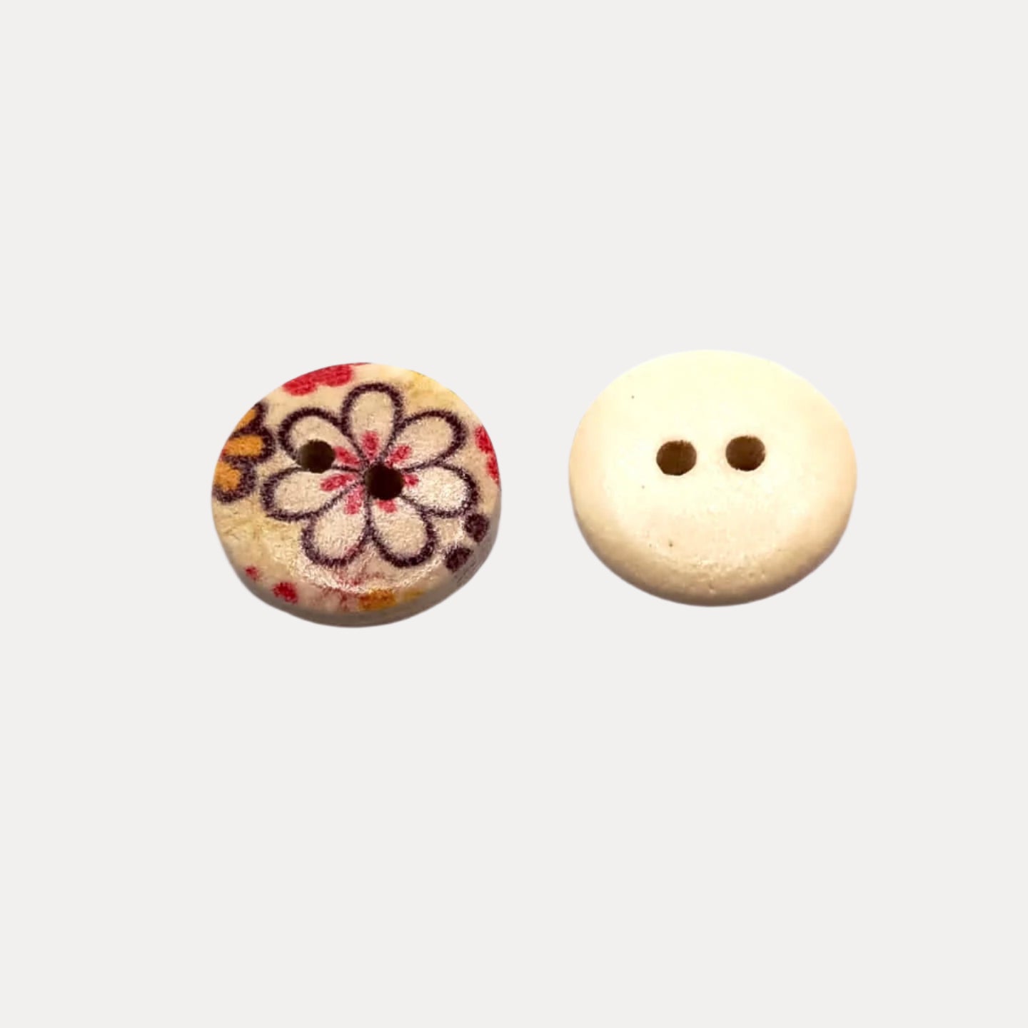 Floral Sewing Buttons