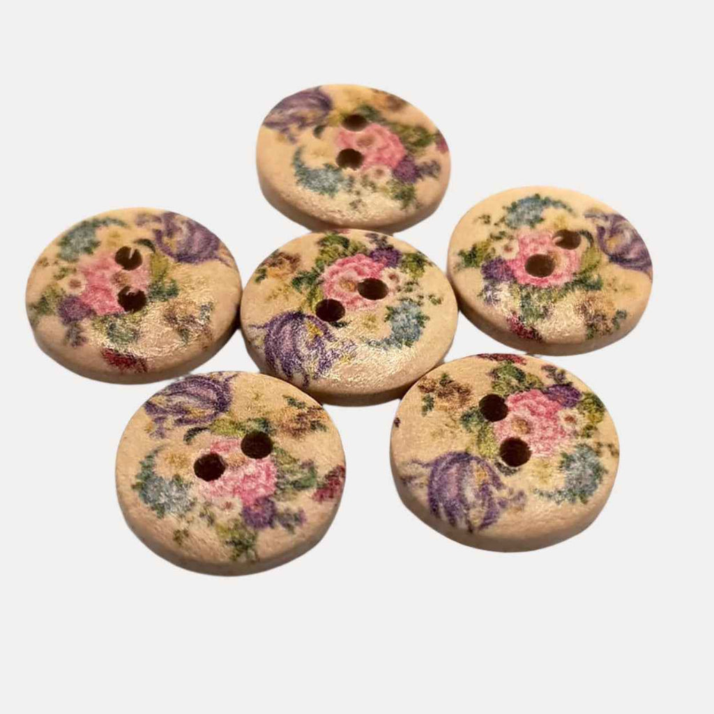 Vintage Wood Buttons