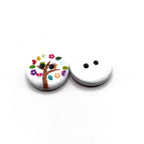 Floral Tree Buttons