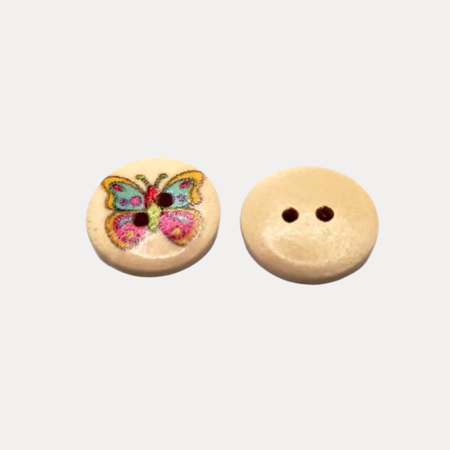 Butterfly Wooden Buttons