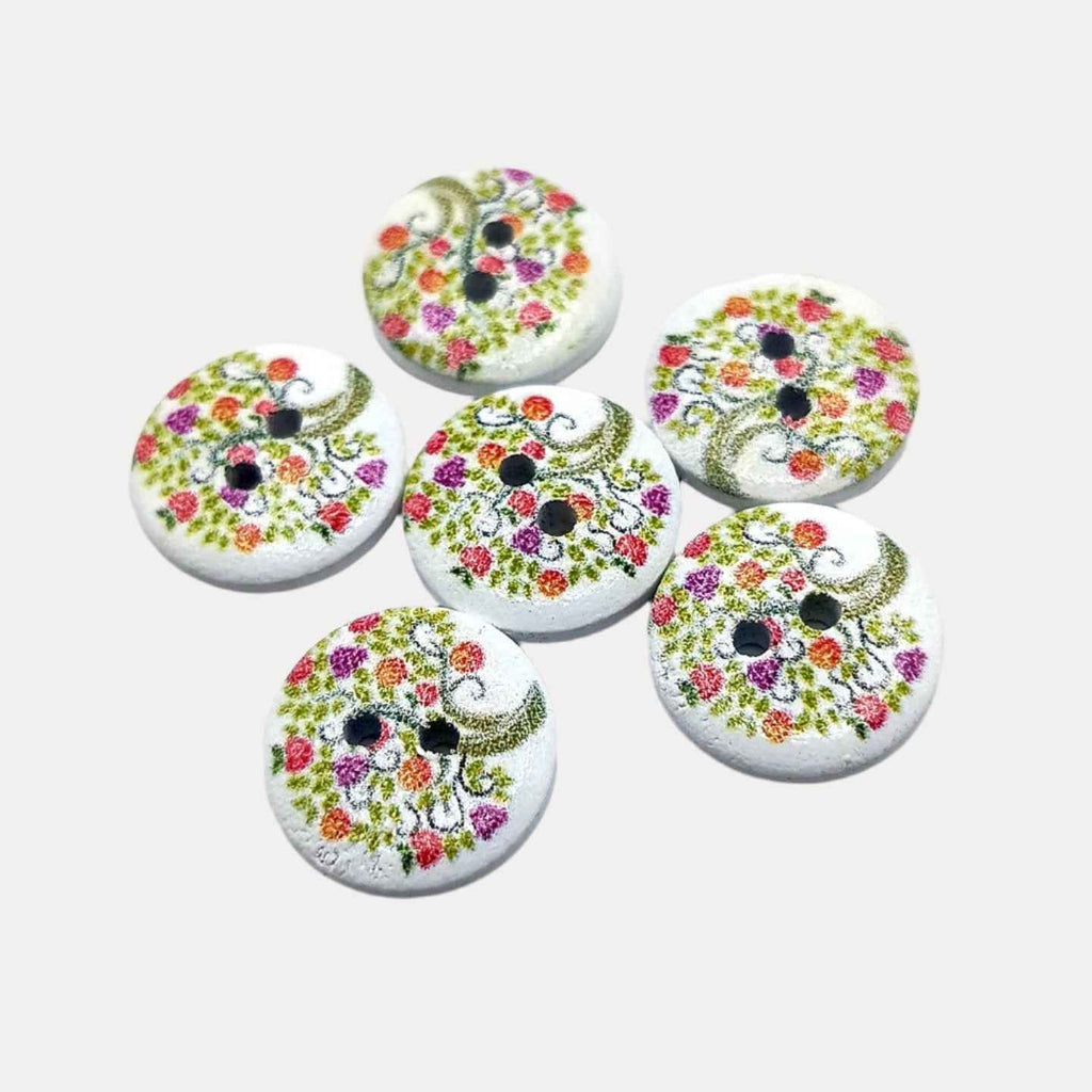 Decorative Wooden Buttons