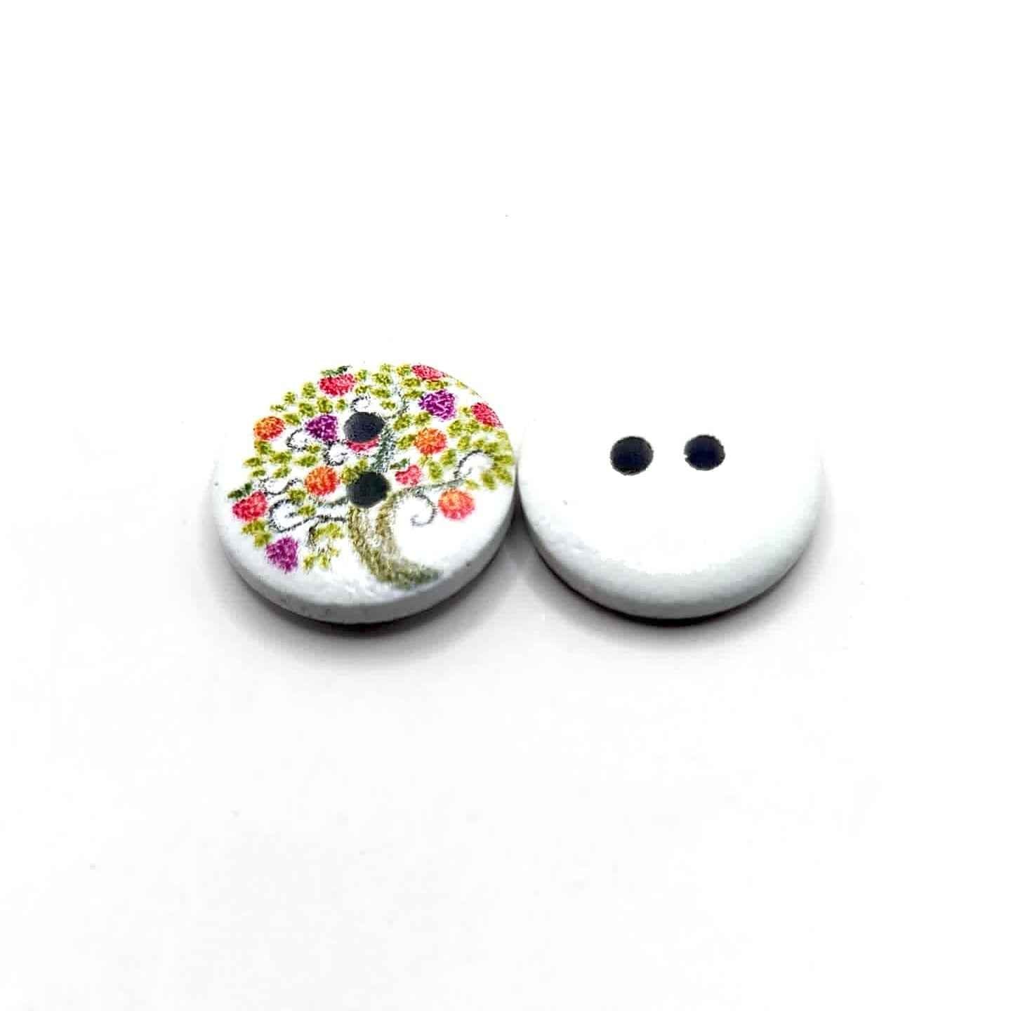 Decorative Wooden Buttons