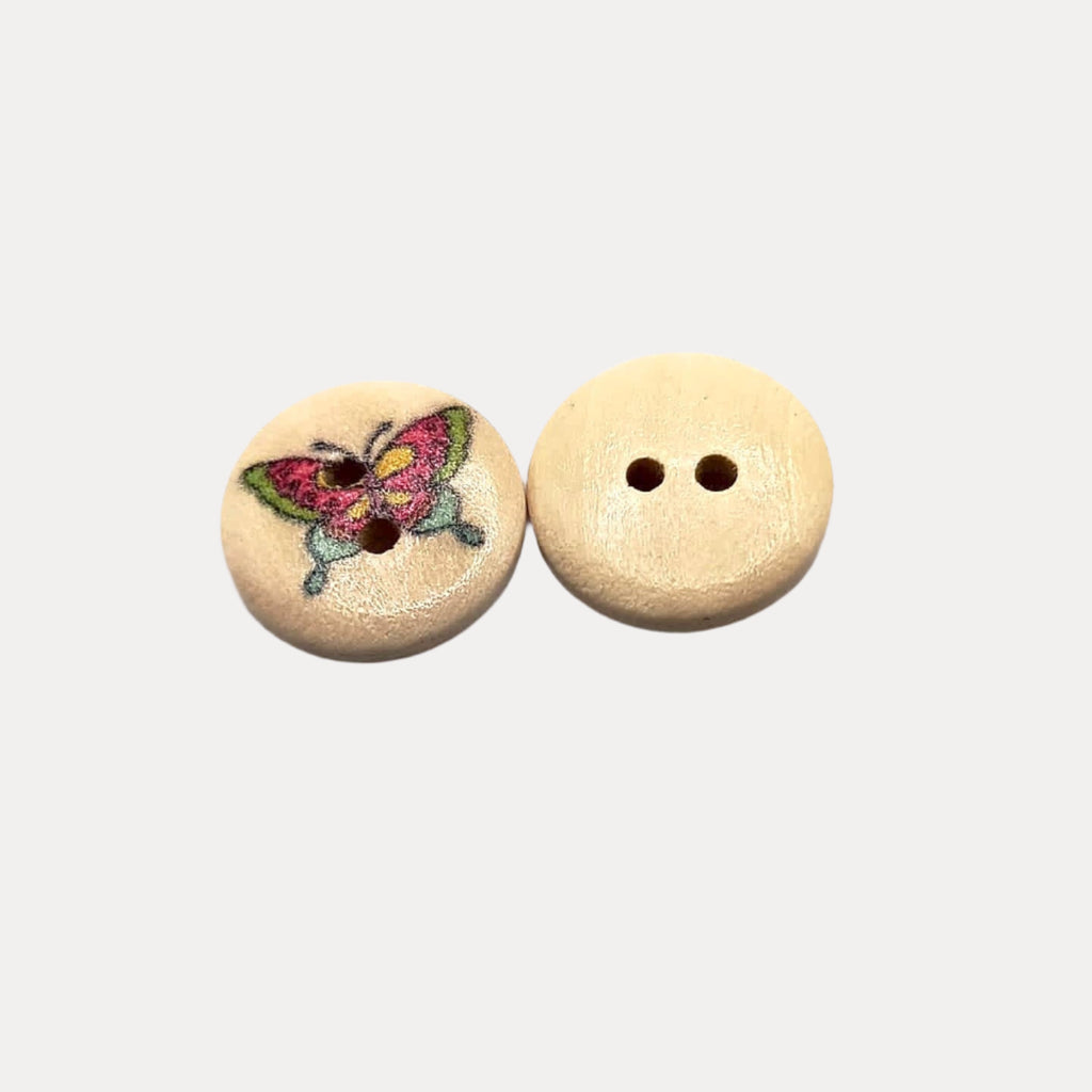 Artisan Butterfly Buttons