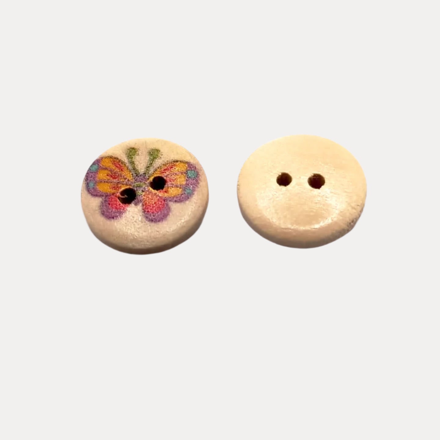 Artful Wooden Buttons