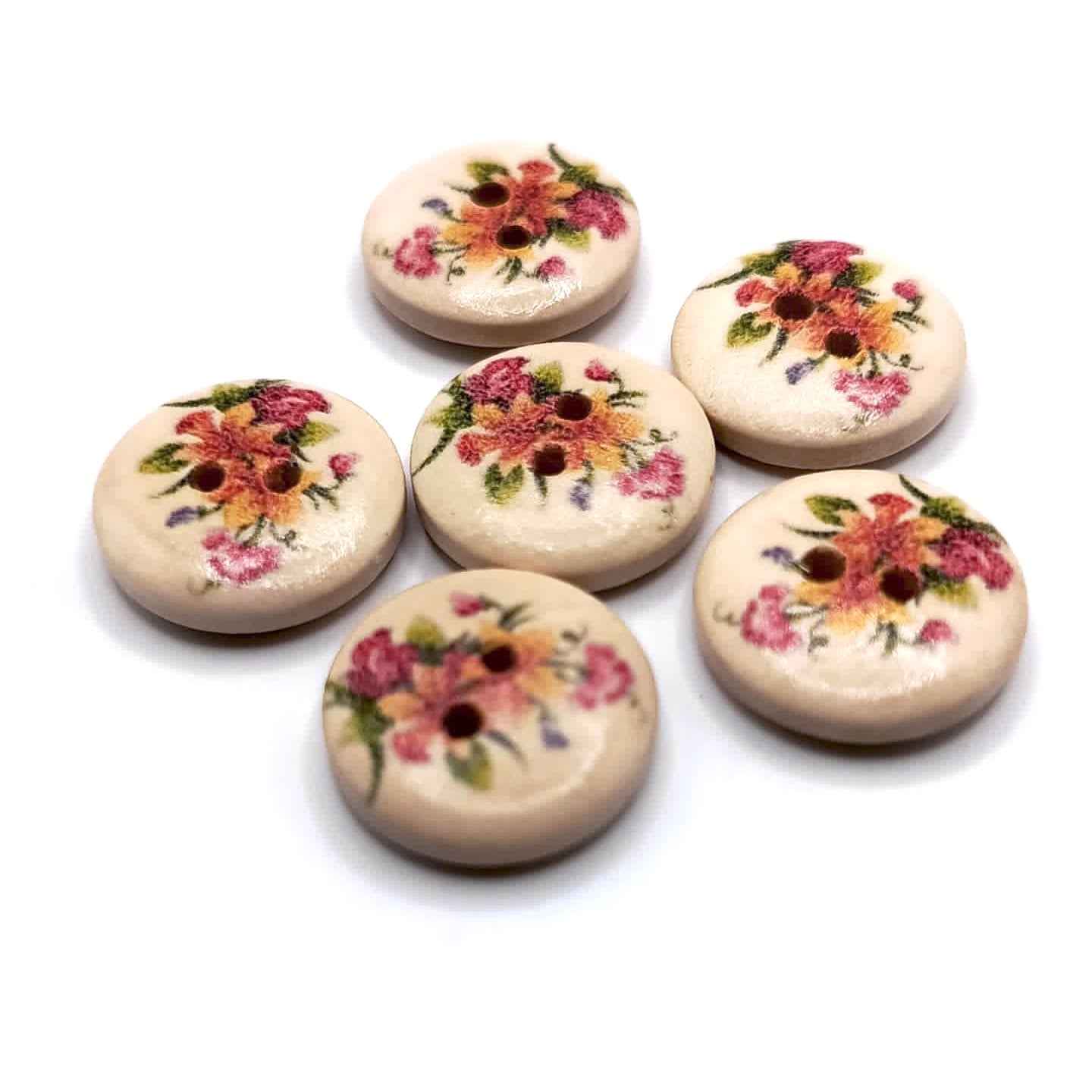 Bouquet Buttons