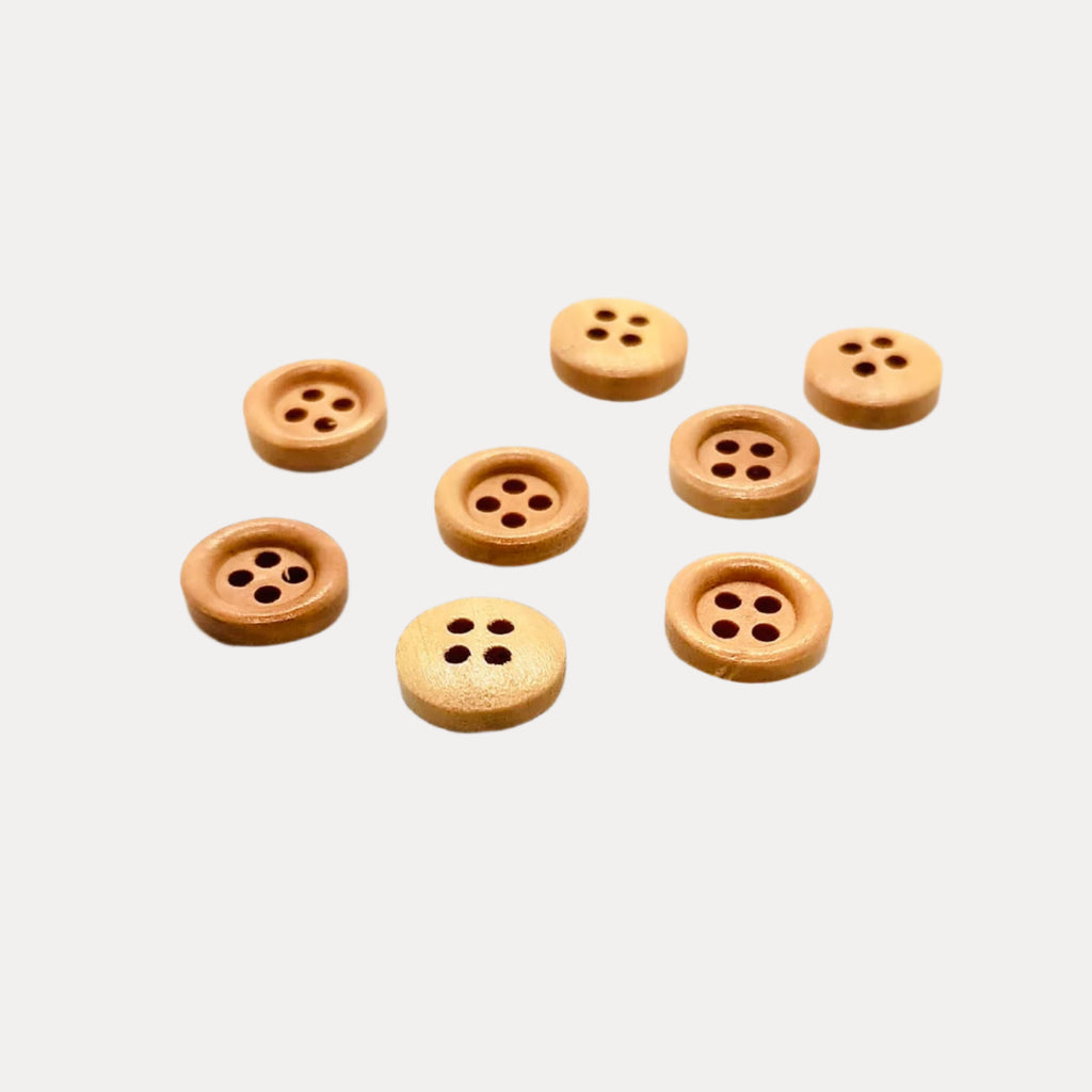 Natural Wood Buttons