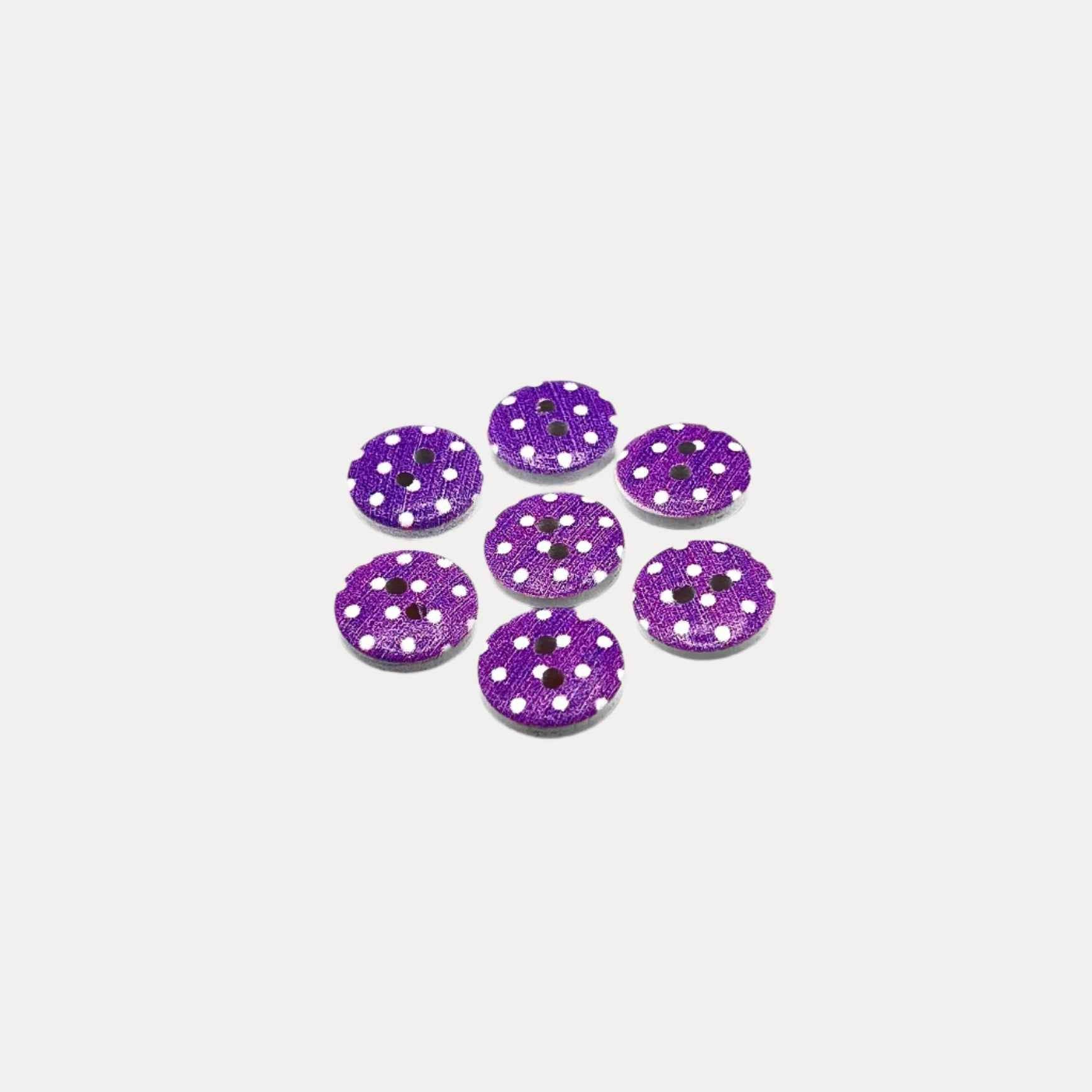 Purple Dot Buttons