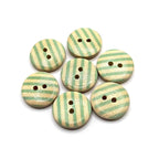 Light Green Wooden Buttons