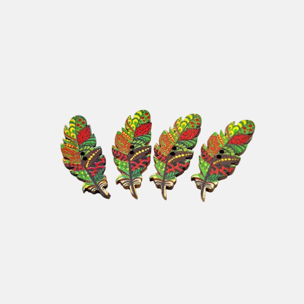 Wooden Boho Buttons