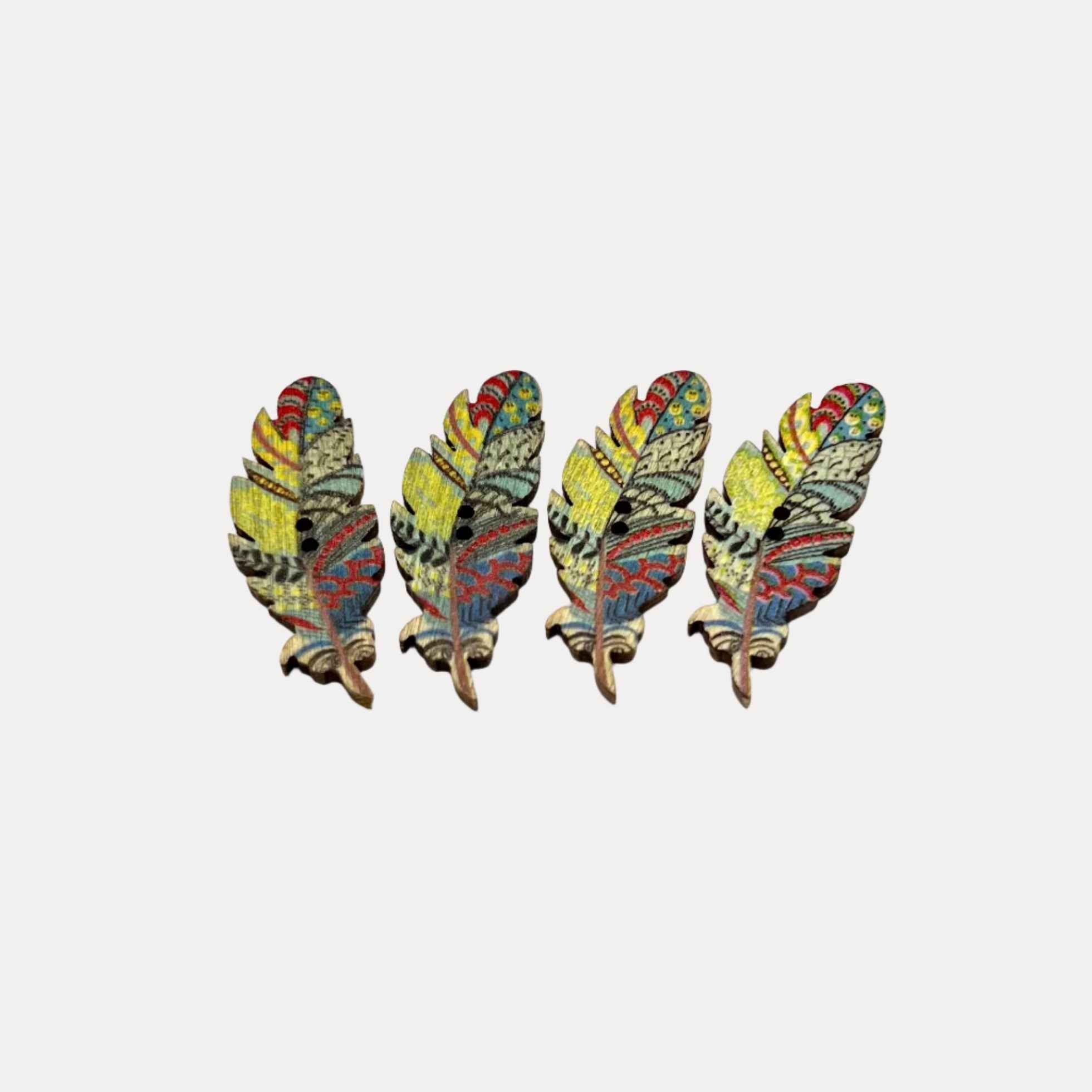Artisan Leaf Buttons