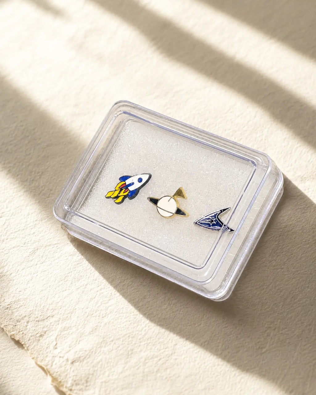 Outer Space Lapel Pin Gift Box - Set of 3