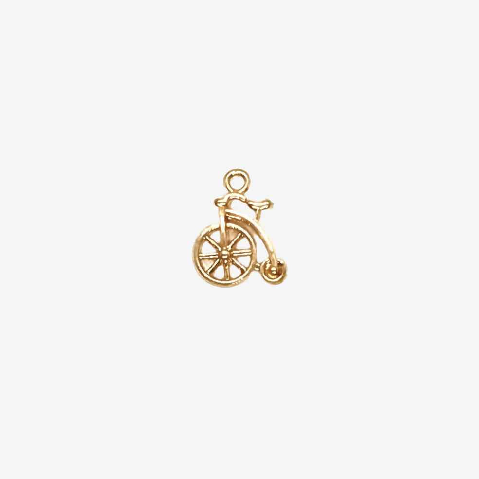Golden Unicycle Charm